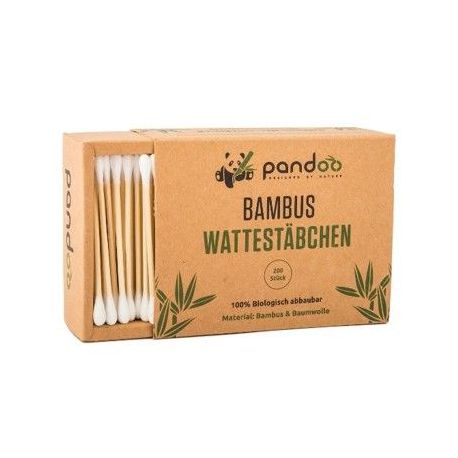 Bastoncillos de Bambu ADULTO 200 Uni, PANDOO