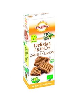 Delizias Quinoa Canela limon BIO 110gr