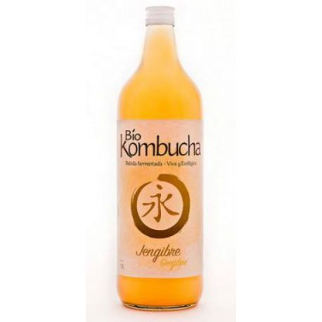 kombucha CRISTAL 1L Jengibre KOMBUCHERIA