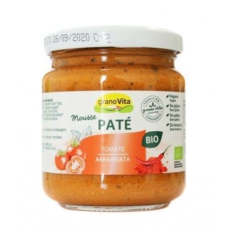 Pate mousse tomate - arrabiata BIO 175gr GRANOVITA