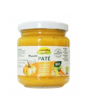 Pate mousse calabaza-jengibre BIO 175gr GRANOVITA