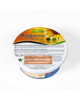 Margarina ( aceite girasol) no hidrogenada 250 gr .
