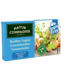 Caldo en Pastillas vegetal Bajo en Sal 68gr BIO NATUR - COMPGNE