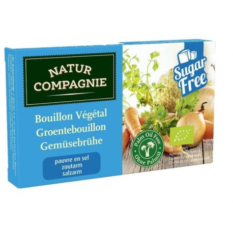 CaldoPastillas vegetal Bajo Sal 68gr BIO N.COMPAN