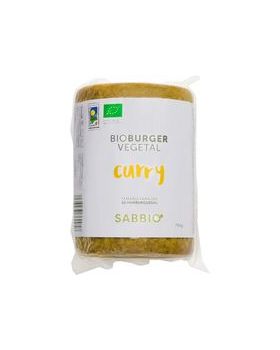 Burguer vegetal con curry 6x750gr SABBIO BIO