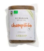 Burguer vegetal champiñon 6x750gr SABBIO BIO