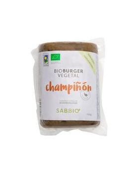 Burguer vegetal champiñon 6x750gr SABBIO BIO