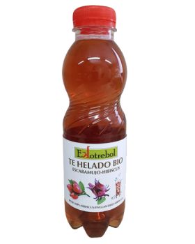 Te Helado bio botella Escaramujo - Hibisco -(Ekotrebol )