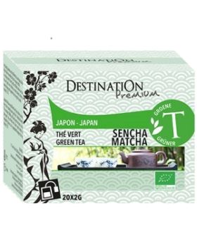 Té Sencha Matcha Japones BIO 20 Filtros - DESTINATION-