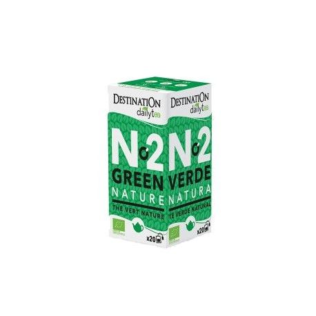 Dailytea N&ordm;2 Te Verde 20 filtros BIO - DESTINATION-