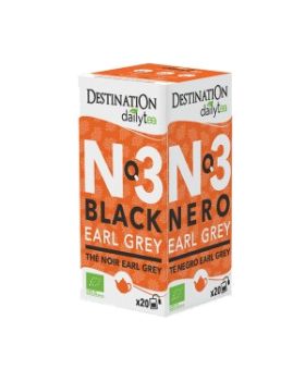 Dailytea Nº3 Te Negro con Bergamota 20 filtros BIO - DESTINATION-