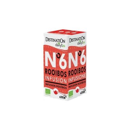 Dailytea N&ordm;6 Te Rooibos 20 filtros BIO - DESTINATION-