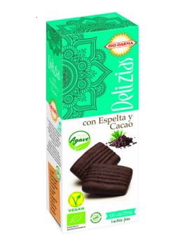 Delizias de Espelta y cacao con agave BIO 135gr