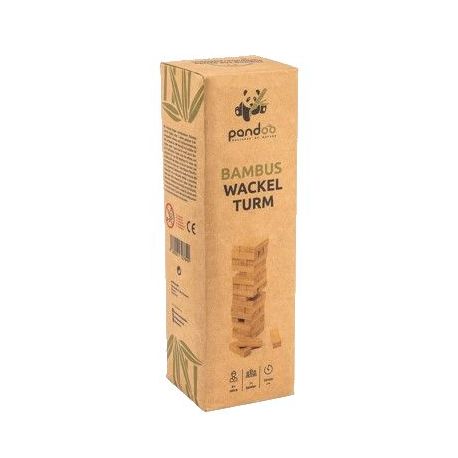 Torre geka madera bambu Wackelturm.PANDOO