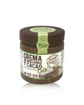 Crema Avellanas y cacao BIO 200gr TORRAS.