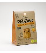 Txiki Delizias de Espelta naranja y vanilla BIO 45gr BIODARMA