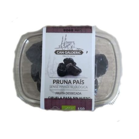 Ciruelas pasa sin hueso BIO 15X150GR Can Galderic