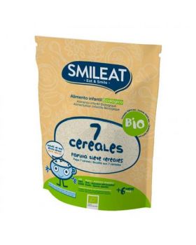 Papilla de 7 cereales BIO 200gr smileat