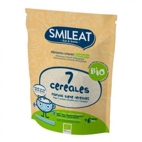 Papilla de 7 cereales BIO 200gr SMILIAT