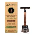 Maquinilla de afeitar de bambu PANDOO