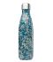 Botella Isotermica Acero Inox. FLORES AZUL 500ml QWETCH