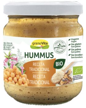 Pate hummus tradicional 175gr BIO GRANOVITA