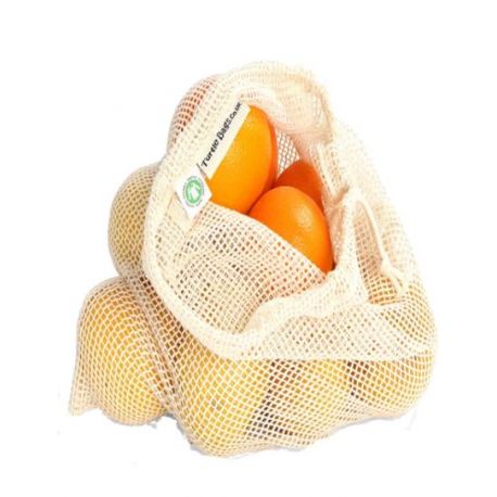 Bolsa de algod&oacute;n Red GRANDE (37X30) EKO para gra