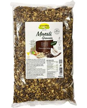 Muesli crujiente con chocolate 750gr .GRANOVITA