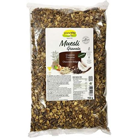 Muesli GRANOLA con chocolate BELGA 750gr .GRANOVI