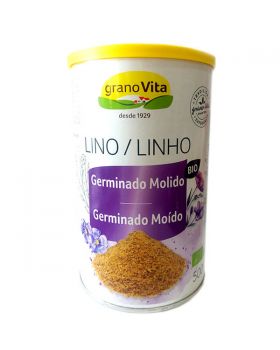 Lino Germinado molido BIO 500grs . GRANOVITA