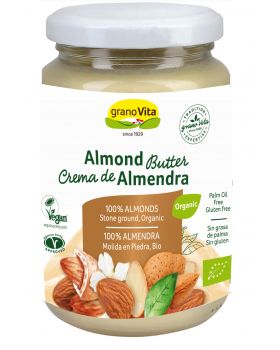 Crema BIO de almendras 350gr GRANOVITA