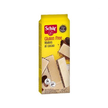 Wafer cacao SIN GLUTEN 125grs .SCHAR