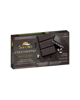 Tabletas Arroz y chocolate Extra Negro BIO 75 gr ( Sin Gluten)