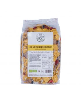 Muesli crunchy fruit BIO 250gr