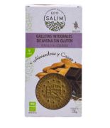 Galleta de Avena - almendra y cacao BIO - Vegan- S/G 135gr ECOSALIM