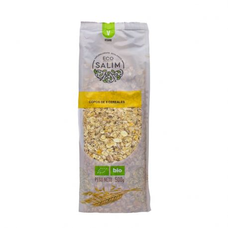 Copos de 4 Cereales BIO 500gr - ECOSALIM