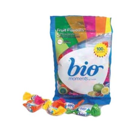 TIRA caramelos FRUTAS 60gr 10 bolsas BIOMOMENT