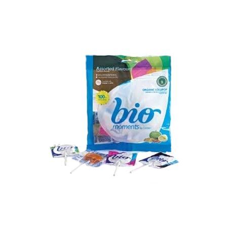 Piruleta TIRA 8 Unid 10 bolsas 6gr BIOMOMENT