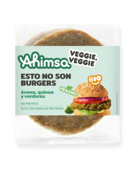 Burger Avena Quinoa y verduras 160gr BIO AHIMSA