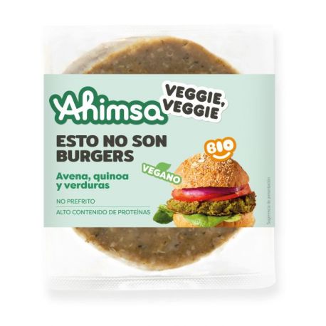 Burger Avena Quinoa y verduras 160gr BIO LD AHIMSA