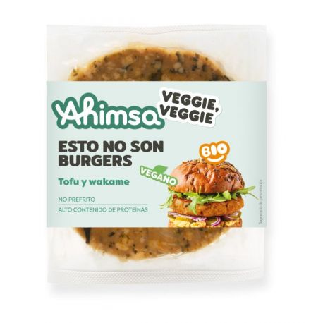 Burger Tofu Wakame 160gr BIO LD AHIMSA
