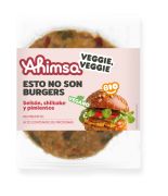 Burger Seitan, shitake y pimientos 160gr BIO AHIMSA