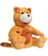 Gato Peluche Termico 23x28x10 cm CHERRY BELLY