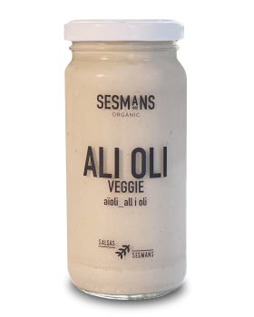 Salsa de Alioli vegana BIO 240grs. Sesmans