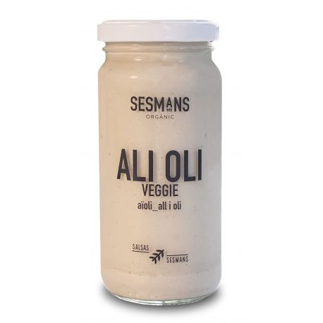 Salsa de Alioli vegana BIO 240grs. SESMANS