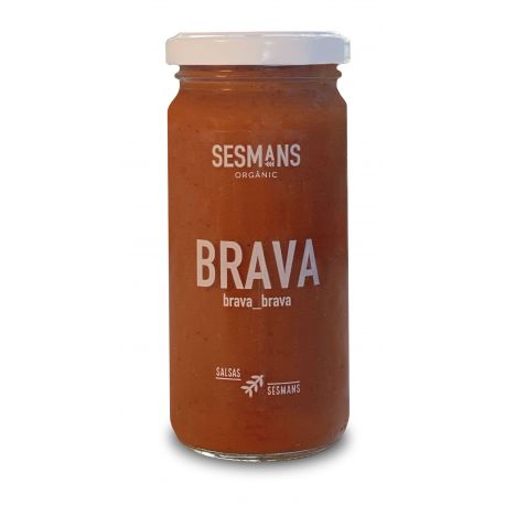 Salsa Brava vegana BIO 240 grs. SESMANS