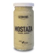 Salsa Mostaza vegana BIO 240grs. Sesmans