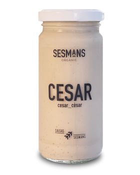 Salsa Cesar vegana BIO 240grs. Sesmans