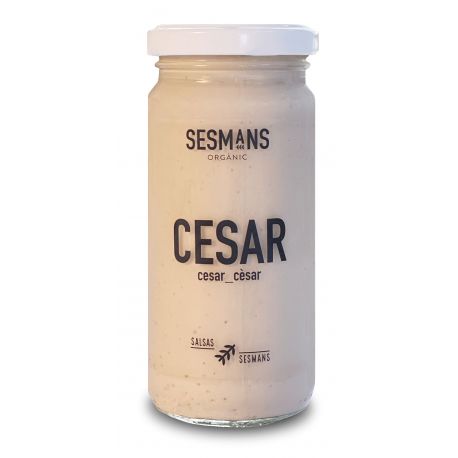 Salsa Cesar vegana BIO 240grs. SESMANS