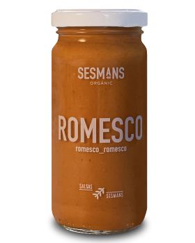 Salsa Romenesco vegana BIO 240grs. Sesmans